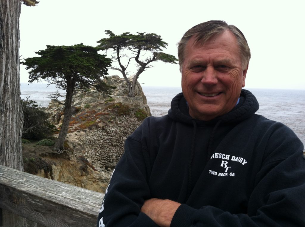 Bill Graves at the California coast